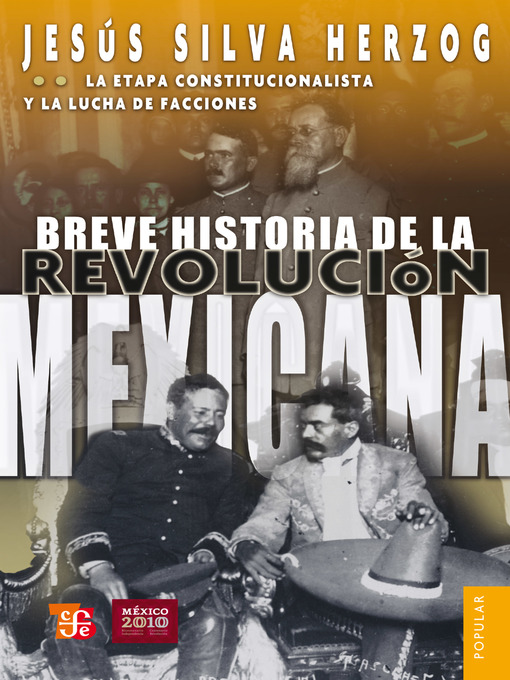 Title details for Breve historia de la Revolución mexicana, 2 by Jesús Silva Herzog - Available